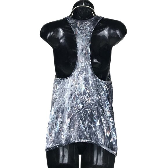 Helmut Lang Silk Ice Pound Printed Top Size S - Picture 5 of 7